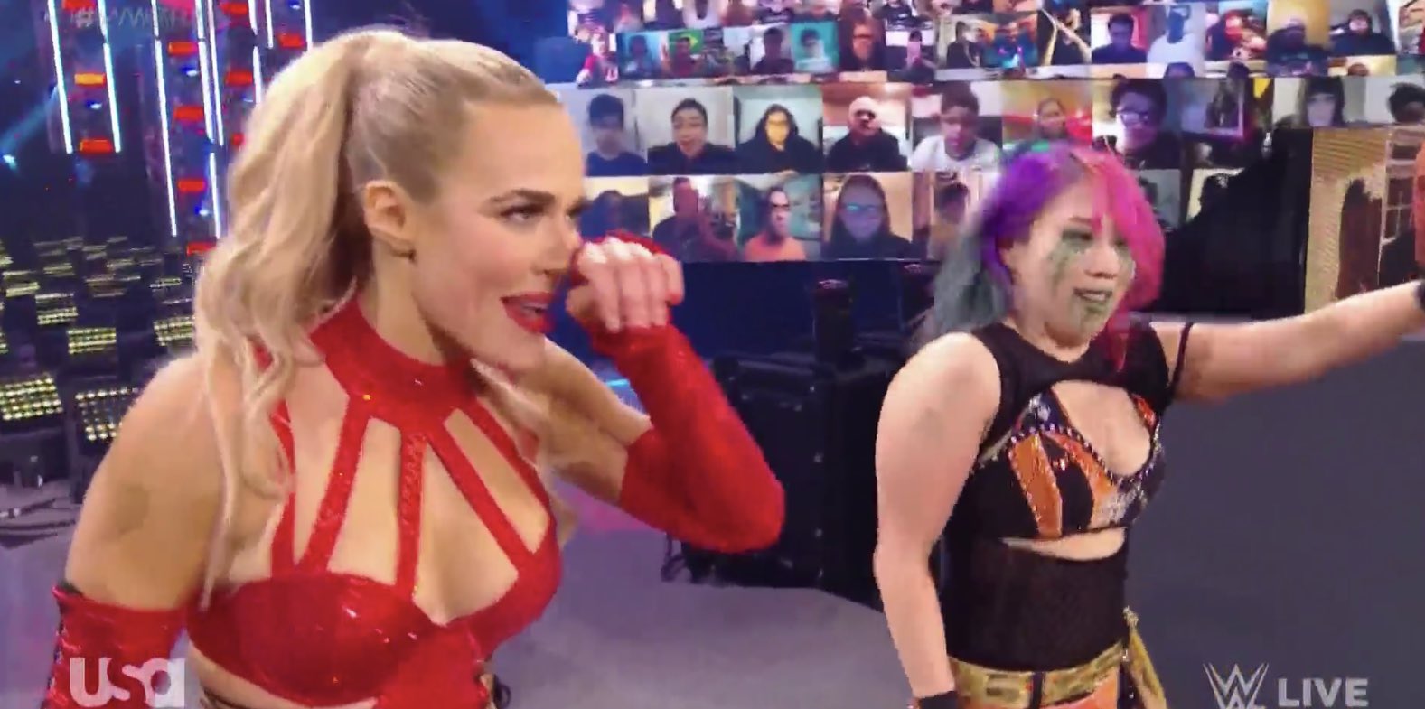 Asuka y Lana - Raw 23 de noviembre 2020