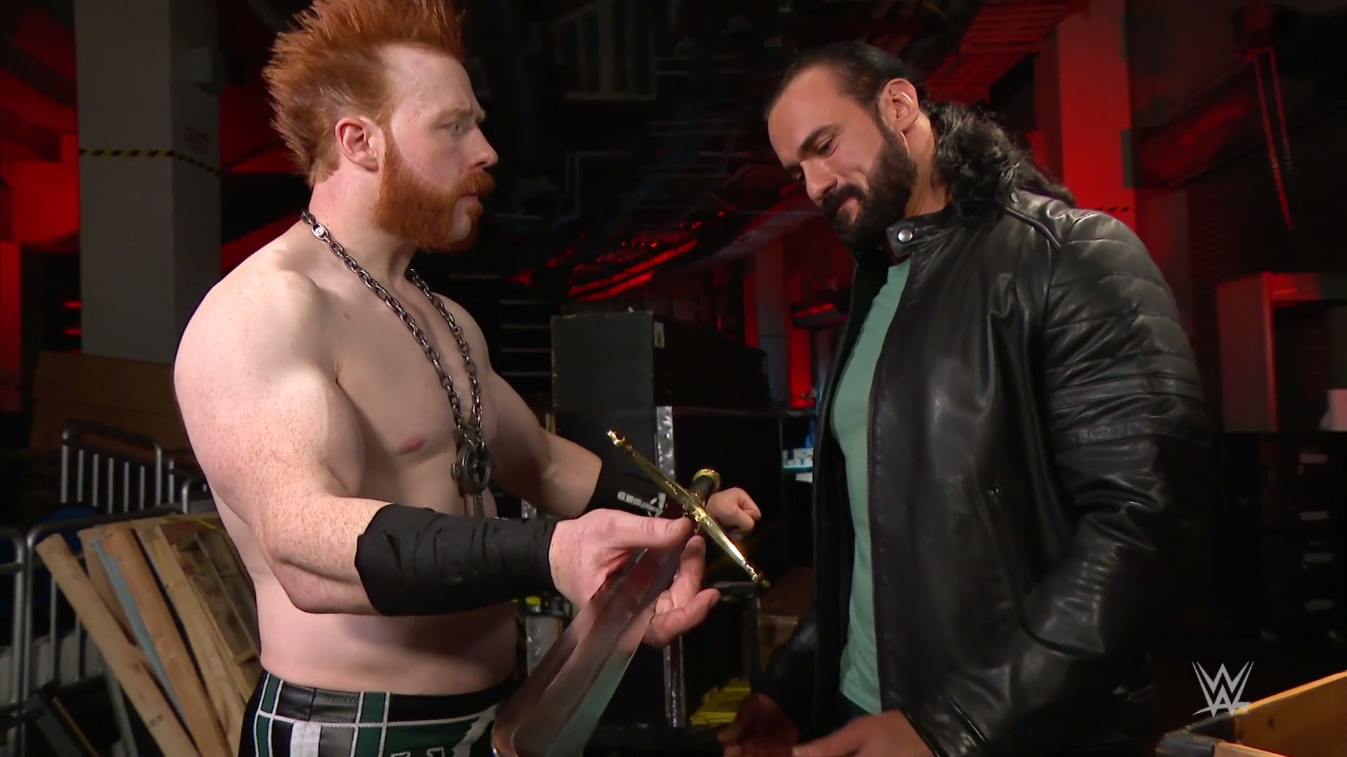 sheamus y drew mcintyre raw 16 de noviembre 2020