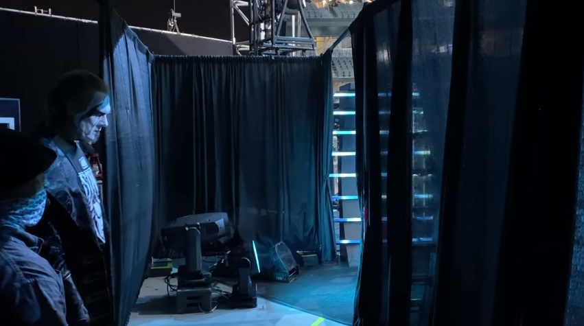 Sting, justo antes de hacer su debut en AEW el 2 de diciembre de 2020 - AEW