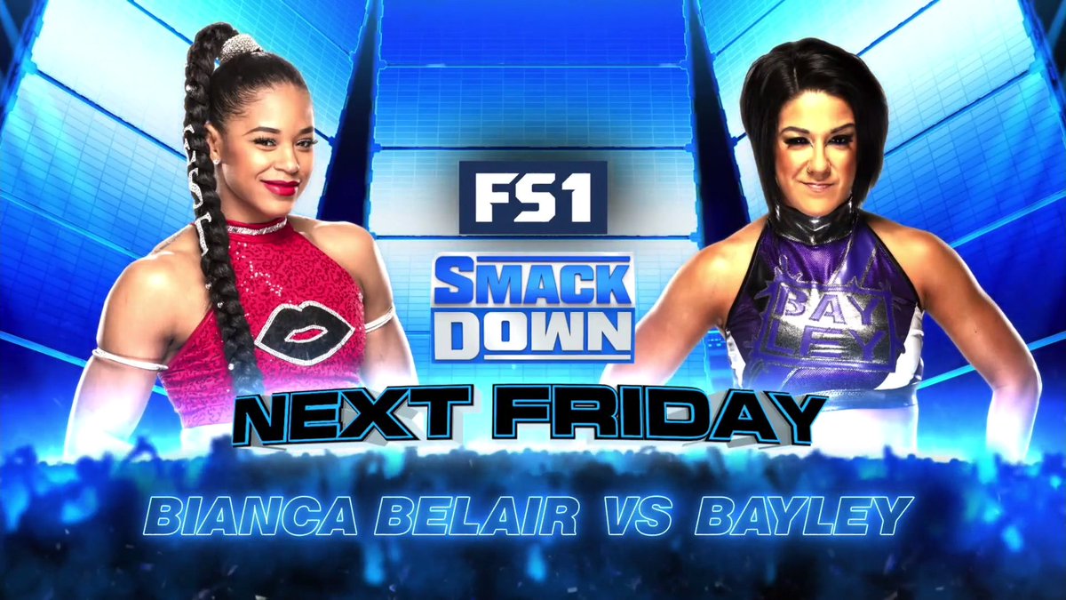 Bianca Belair vs Bayley - SmackDown por FS1