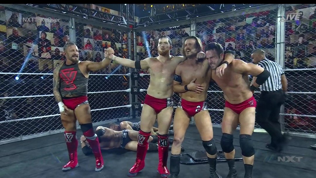 the undisputed era nxt takeover wargames 2020