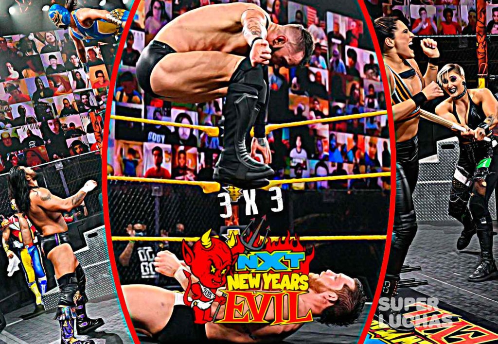 3 x 3: Lo mejor y lo peor de NXT 6 de enero 2021