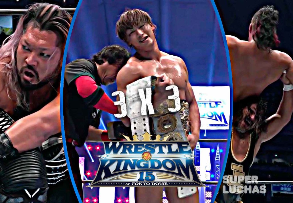 3 x 3: Lo mejor y lo peor de Wrestle Kingdom 15: Noche 2