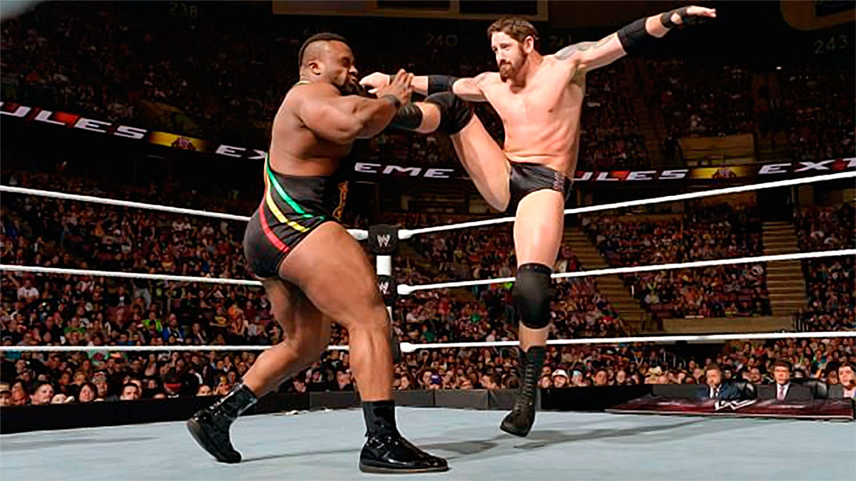 Big E vs. Wade Barrett
