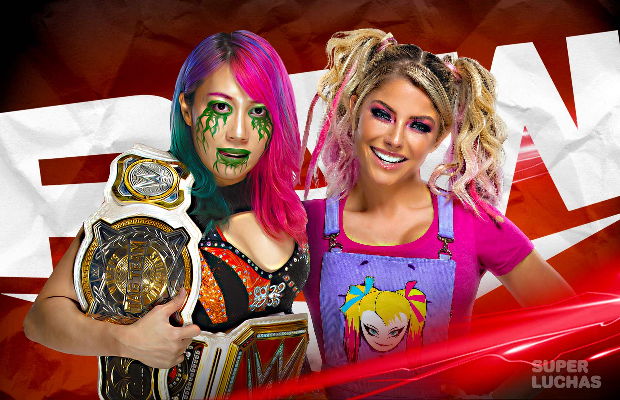 WWE RAW 18 de enero 2021 Resultados en vivo Asuka vs