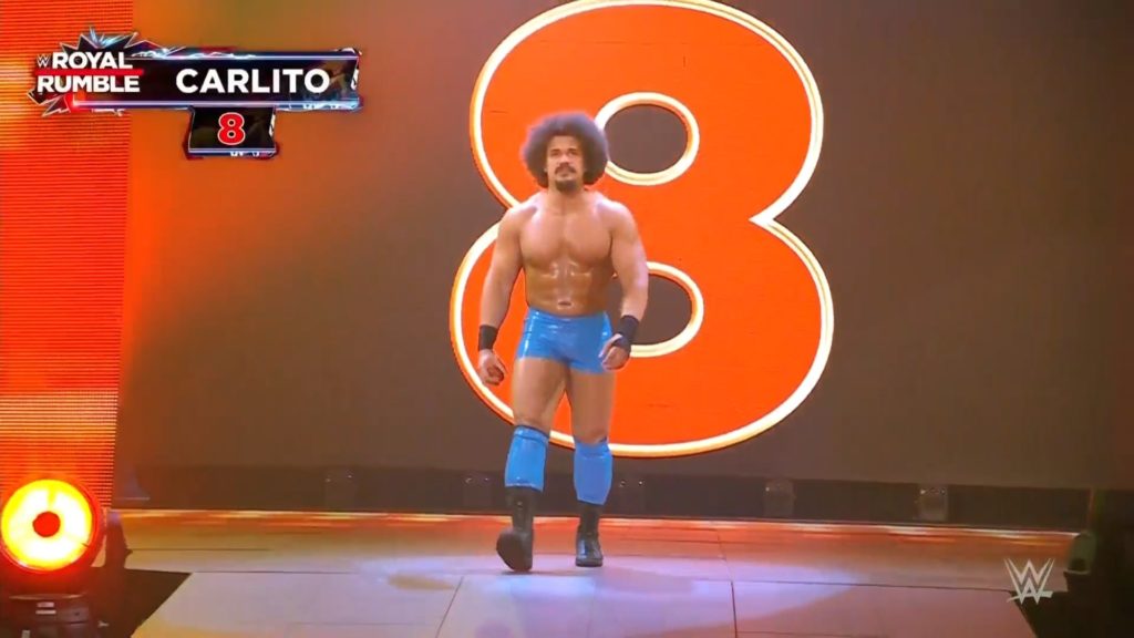 Carlito en Royal Rumble 2021