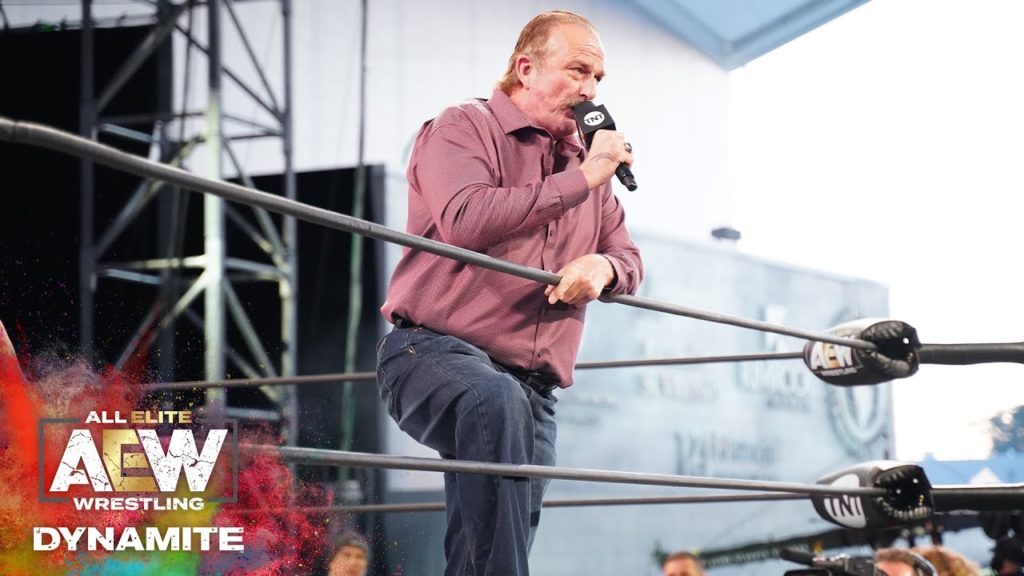 Jake Roberts en el episodio de AEW Dynamite del 13 de mayo de 2020 - AEW