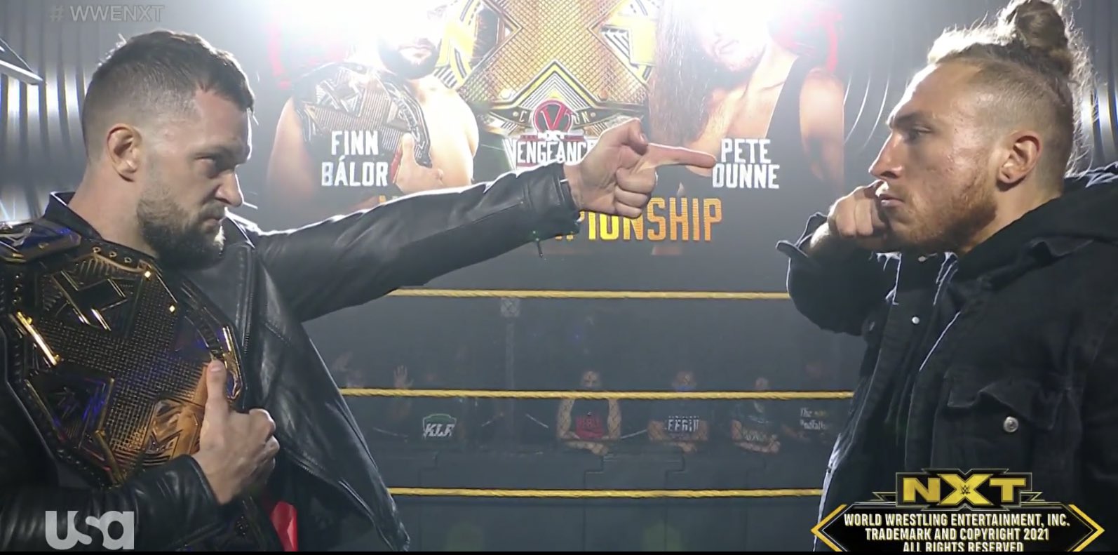 Finn Balor y Pete Dunne - NXT 10 de febrero 2021