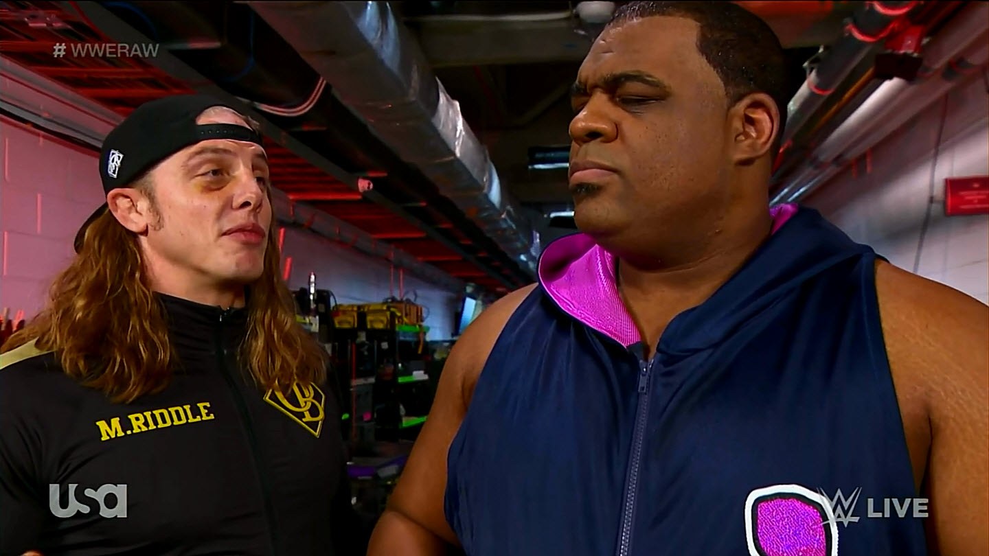 keith lee y riddle raw 8 de febrero 2021