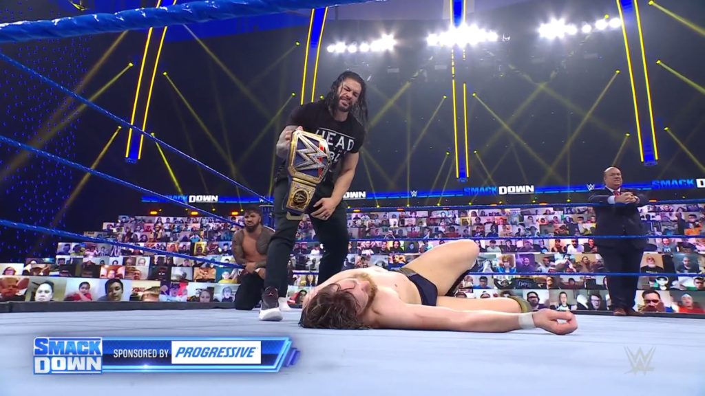 roman reigns y daniel bryan smackdown 26 de febrero 2021 2