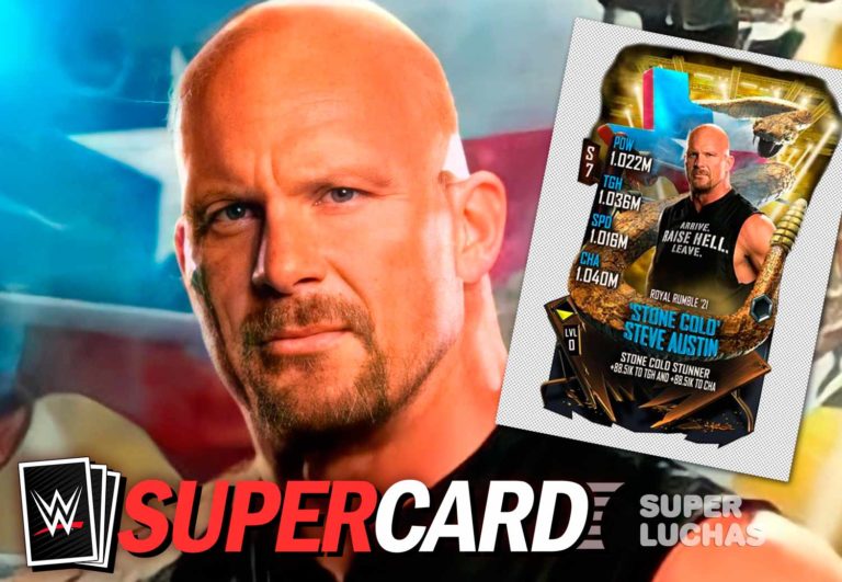 WWE SuperCard Steve Austin