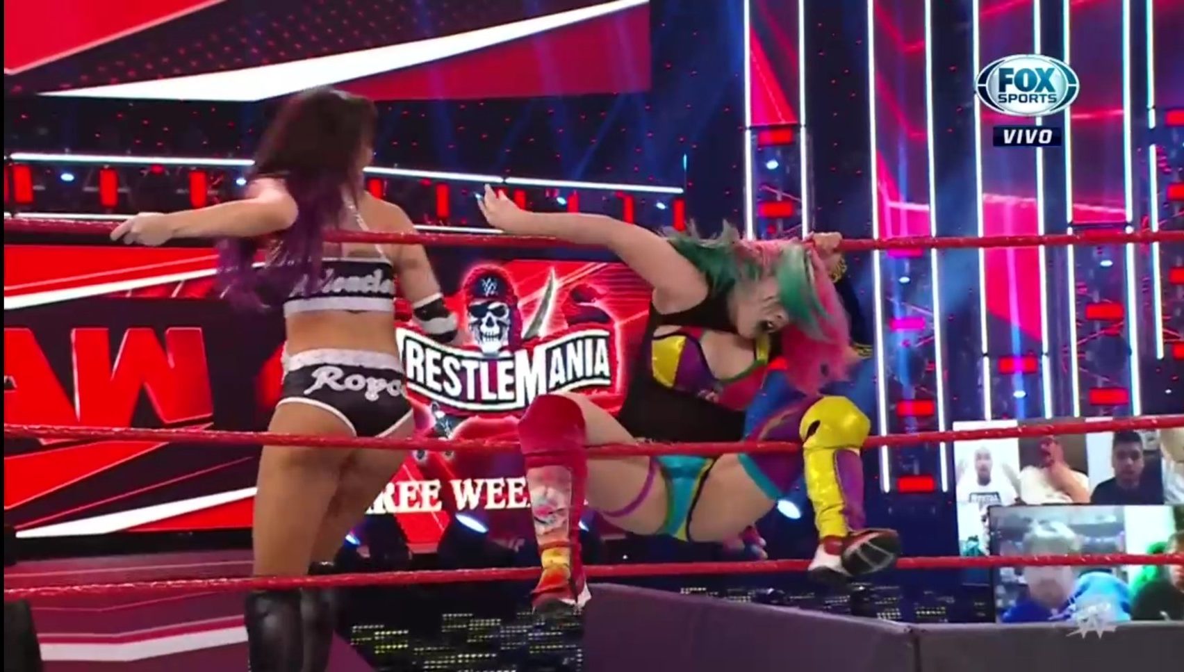 asuka y peyton royce raw 22 de marzo 2021 3