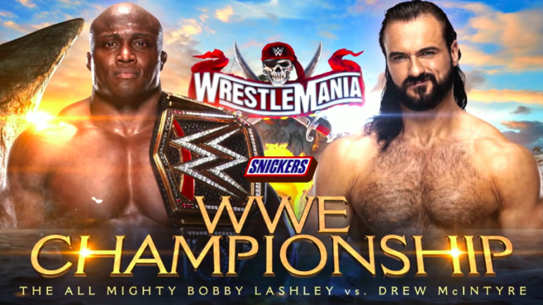 bobby lashley vs drew mcintyre wrestlemania 37 1
