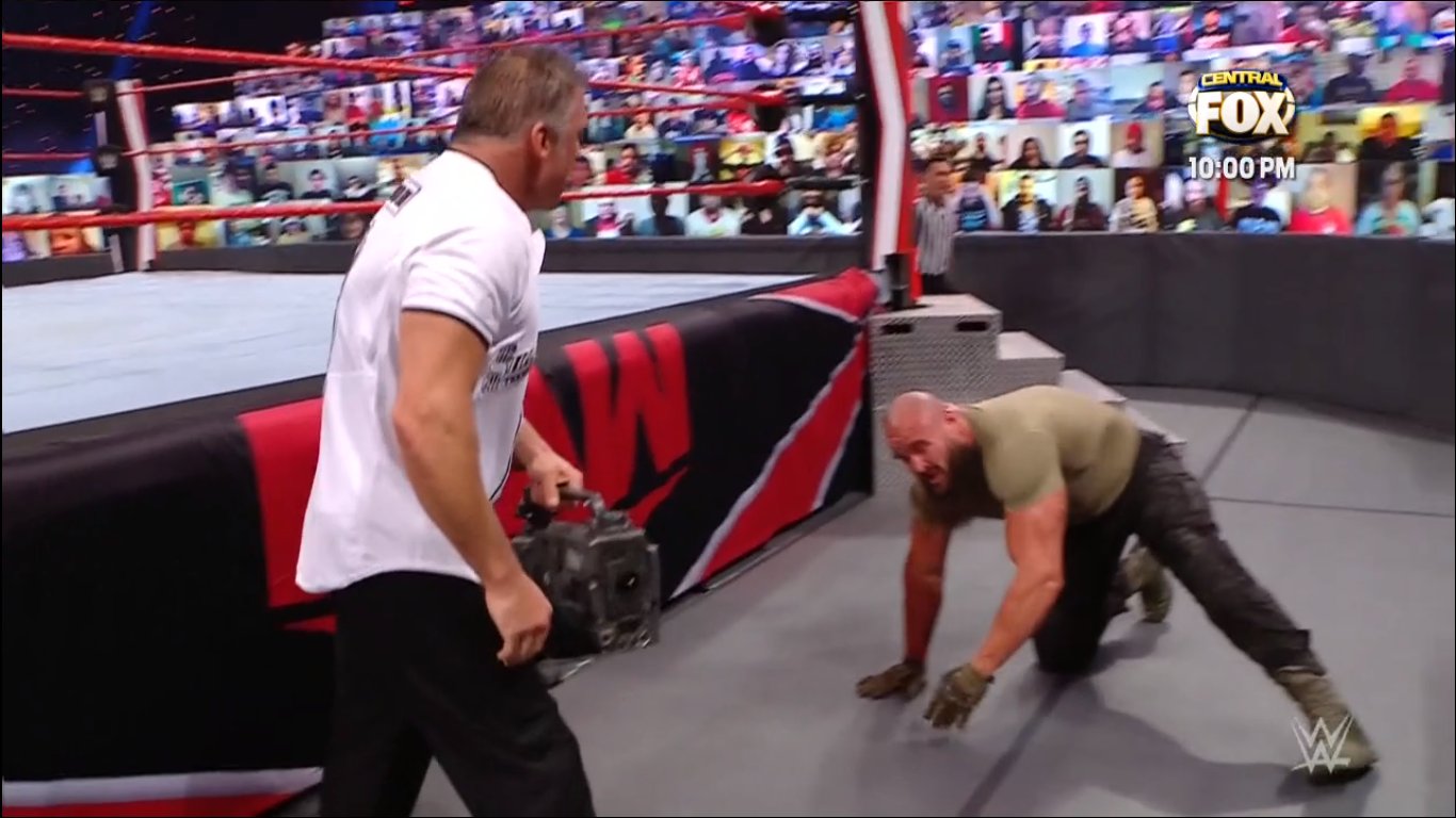 Shane Mcmahon Y Braun Strowman Raw 15 De Marzo 2021 2