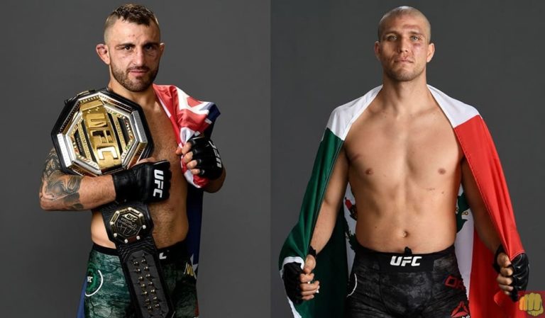 Alexander Volkanovski y Brian Ortega