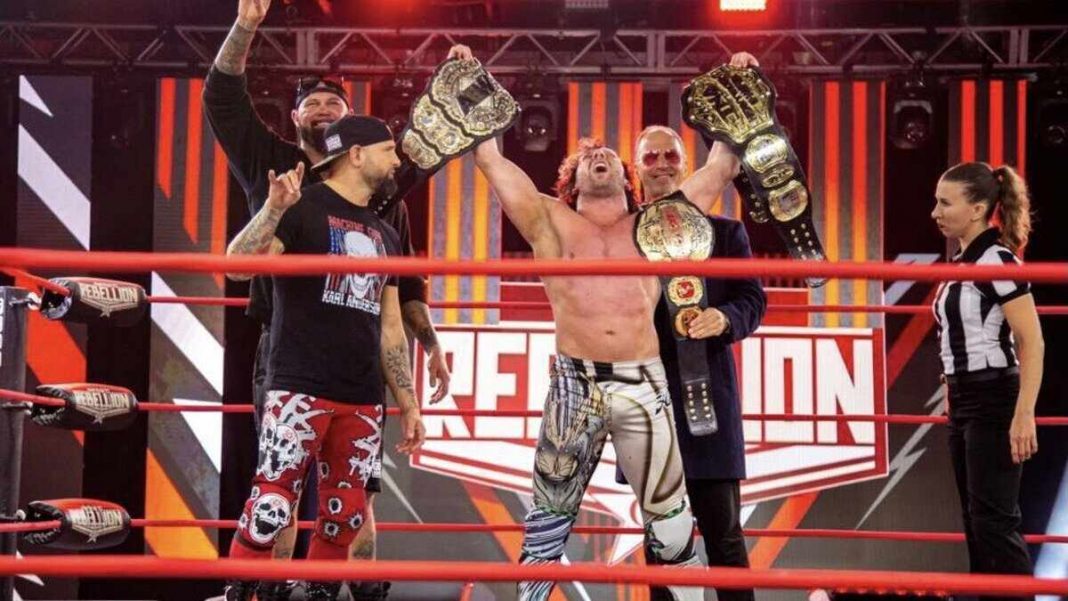 Kenny Omega, The Good Brothers y Don Callis en Impact Rebellion - Anthem Sports & Entertainment