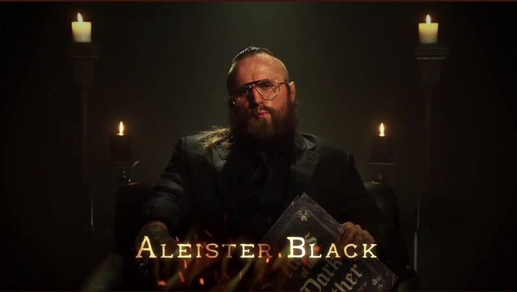 Aleister Black regresó a las pantallas y deja crípticos mensajes | Superluchas