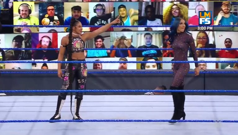 bianca belair y sasha banks smackdown 2 de abril 2021