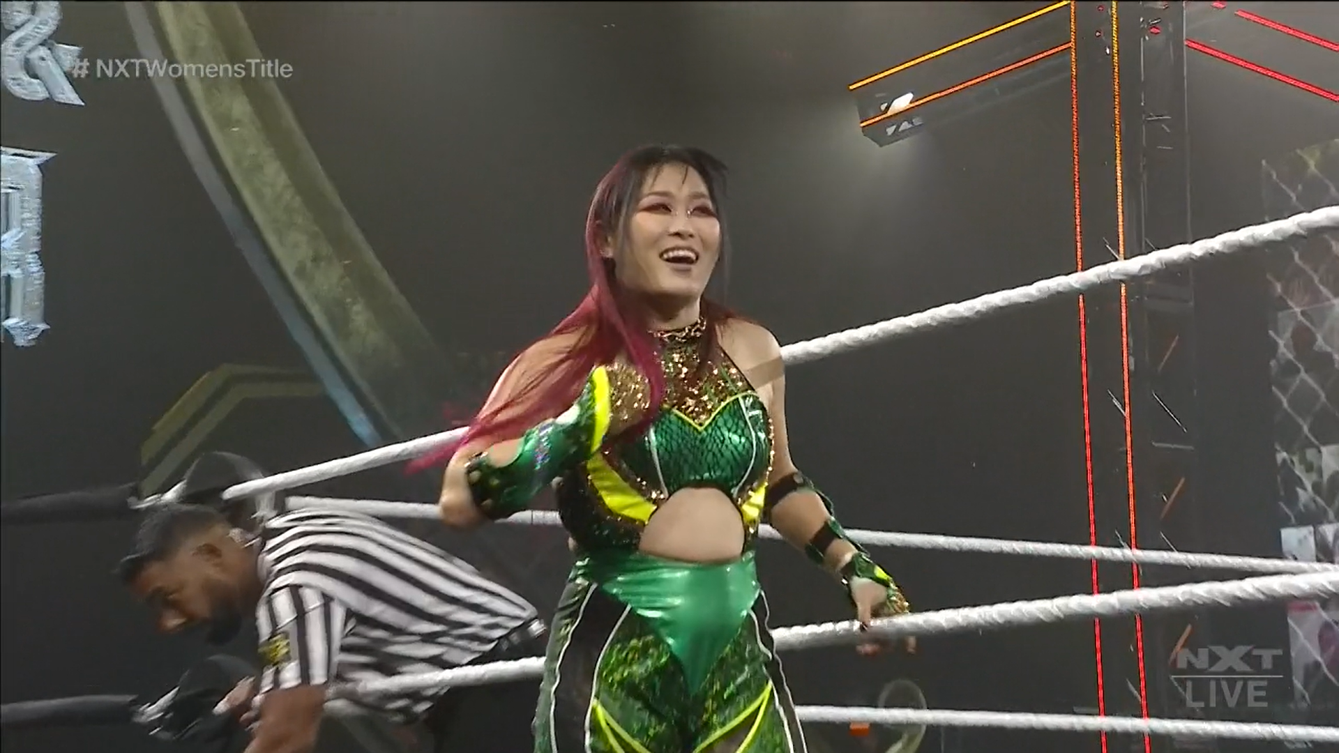 io shirai nxt takeover stand and deliver