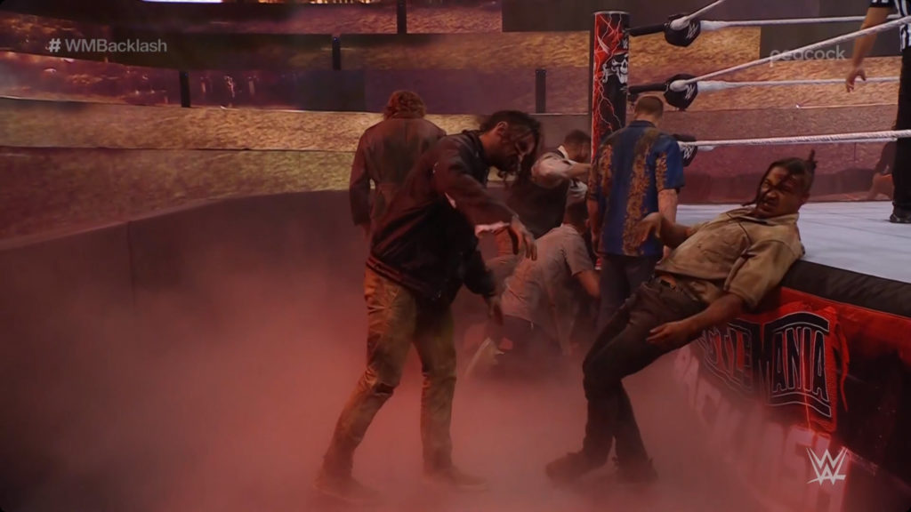 Zombies en el PPV WWE WrestleMania Backlash (16/05/2021) / WWE