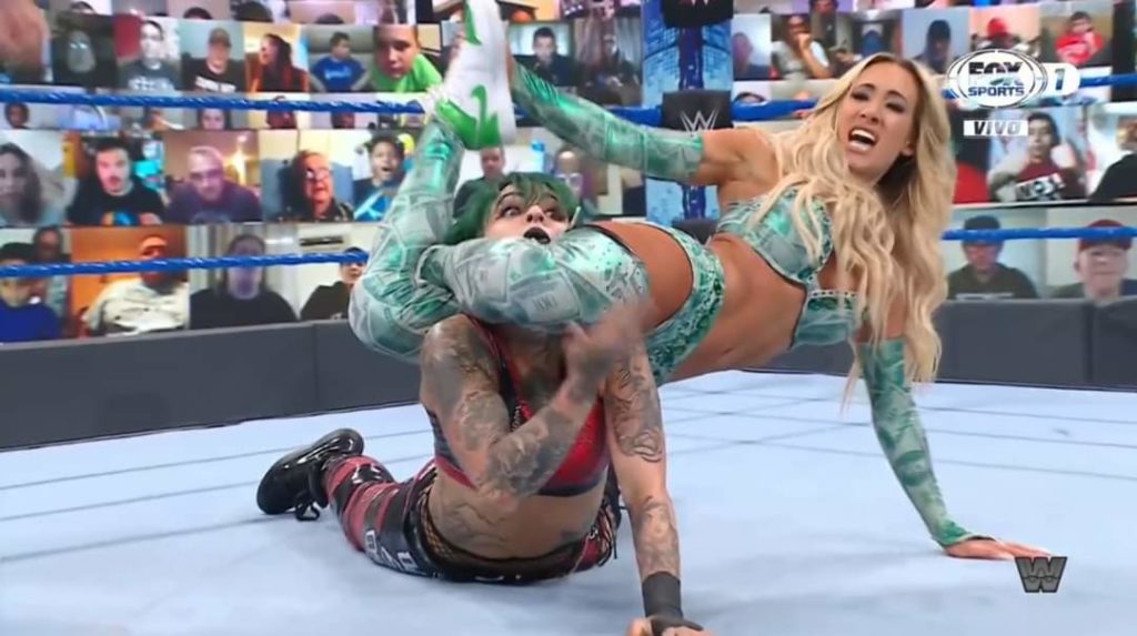 Carmella vs Ruby Riott - SmackDown 7 de mayo 2021