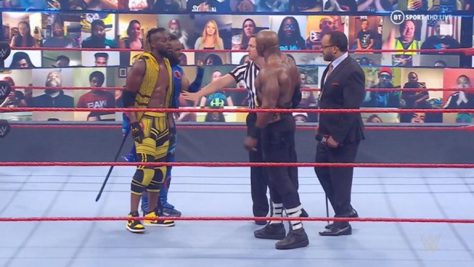 Kofi Kingston y Bobby Lashley - WWE Raw