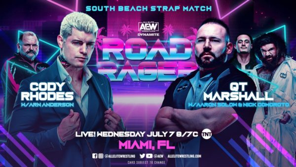 Cody Rhodes vs. QT Marshall en AEW Road Rager (07/07/2021) / AEW