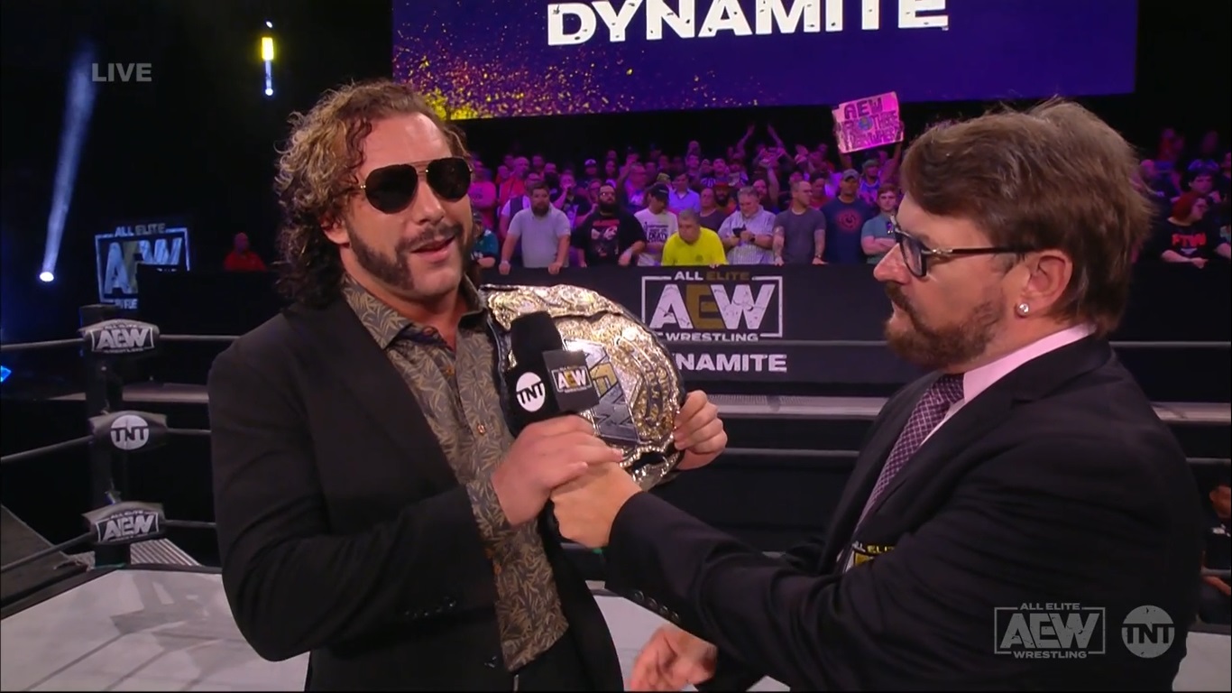 aew dynamite 30.06.2021 2 kenny omega tony schiavone