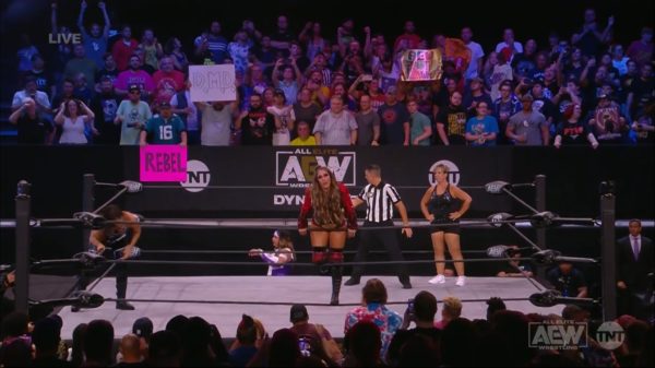 Britt Baker y Vickie Guerrero - AEW Dynamite 30 de junio 2021