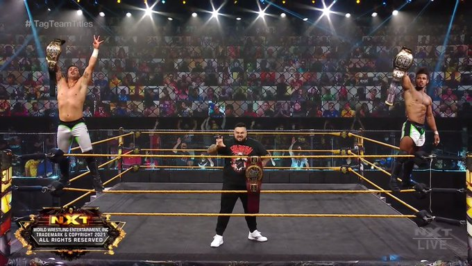 MSK y Bronson Reed - WWE NXT