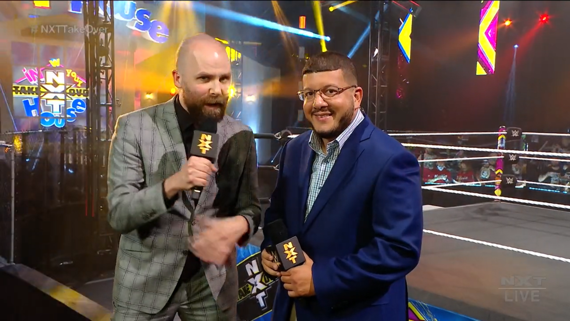 Sam Roberts y Justin Barrasso - NXT TakeOver: In Your House 2021