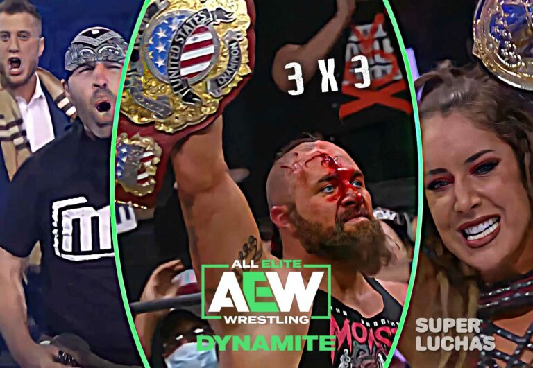 3x3: Lo mejor y lo peor de AEW Dynamite 21 de julio 2021