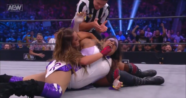 Britt Baker vs. Nyla Rose en AEW Fyter Fest