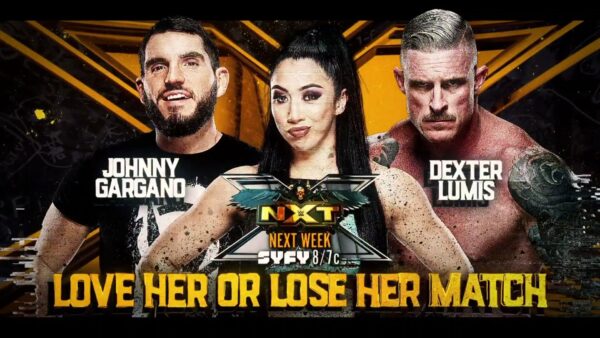 Johnny Gargano vs. Dexter Lumis WWE NXT