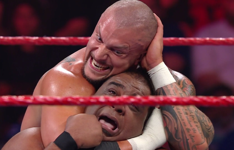 Karrion Kross after beating Keith Lee on WWE Raw (07/26/2021) / WWE