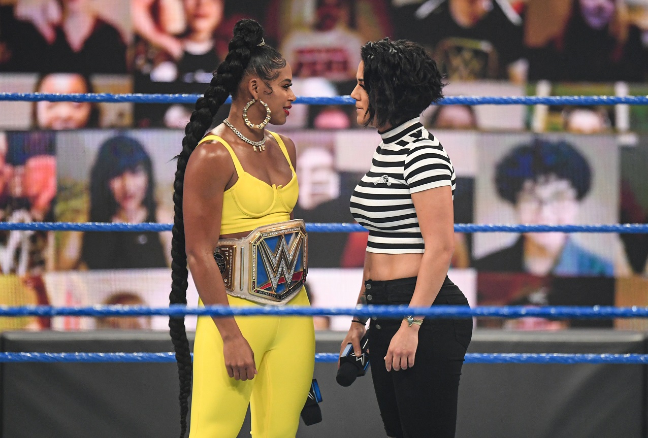 Bianca Belair y Bayley - WWE SmackDown