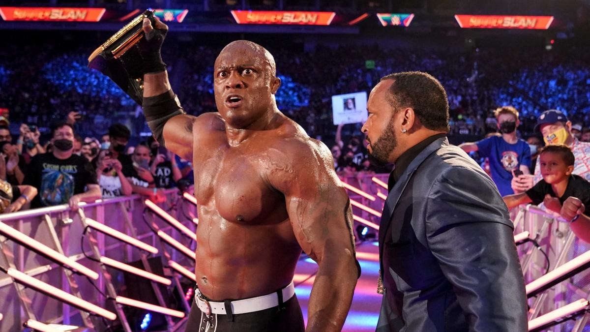 Bobby Lashley y MVP - SummerSlam 2021