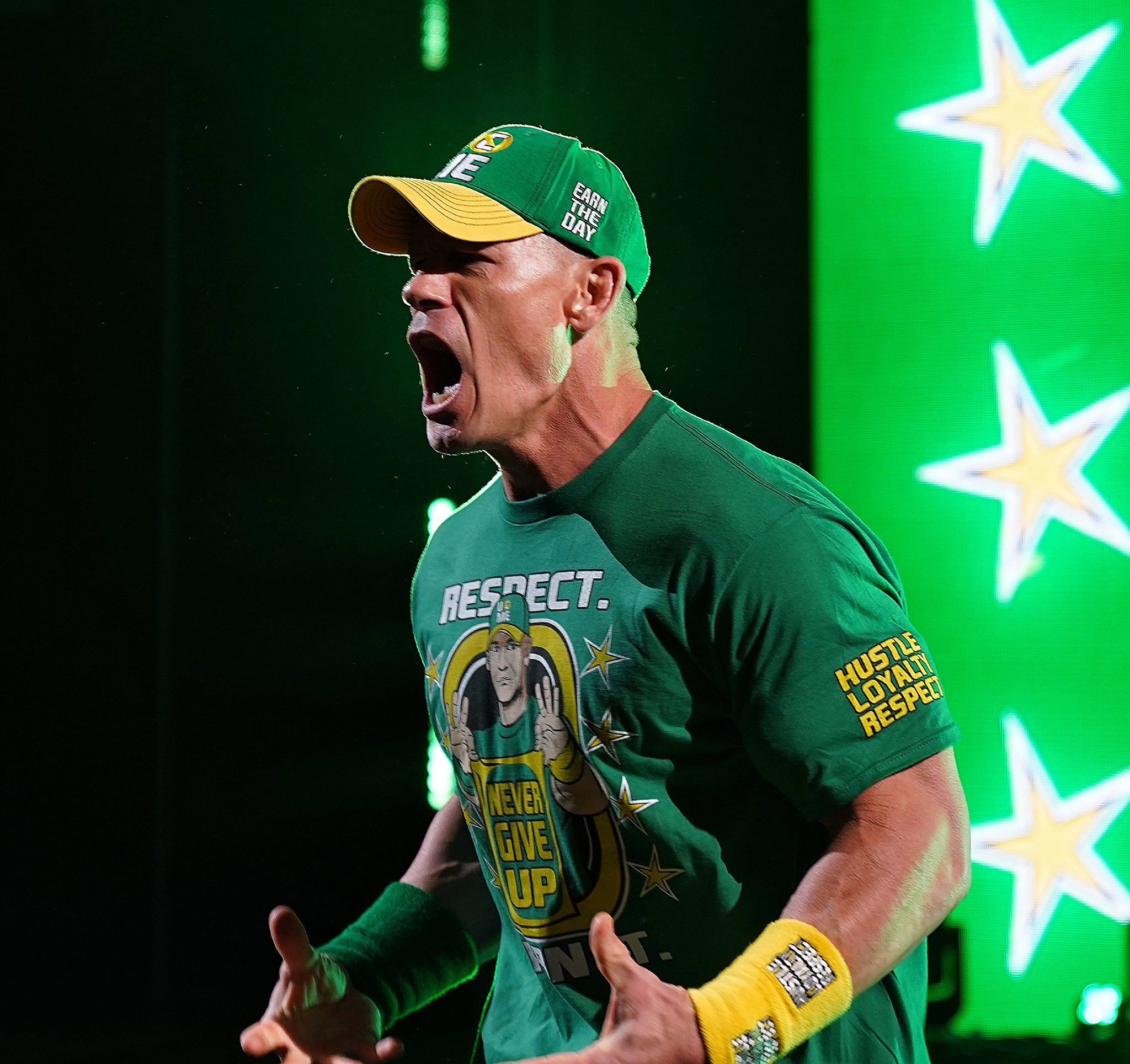 John Cena en el Little Caears Arena en Detroit, Michigan (01/08/2021) / WWE