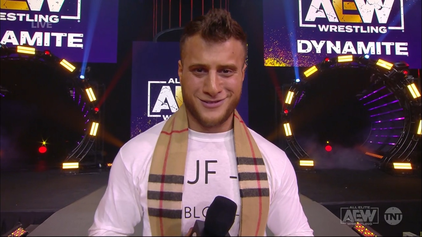 aew dynamite 25.08.2021 mjf