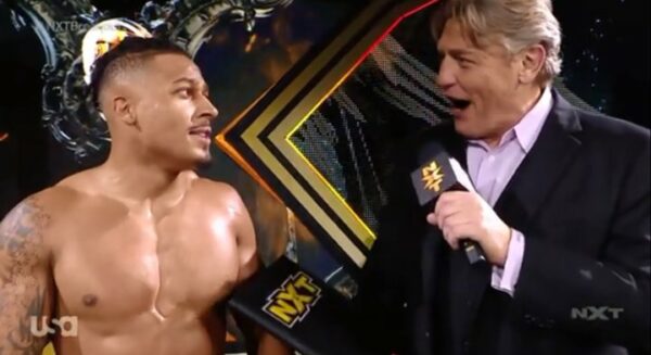 carmelo hayes y william regal nxt 24 de agosto 2021