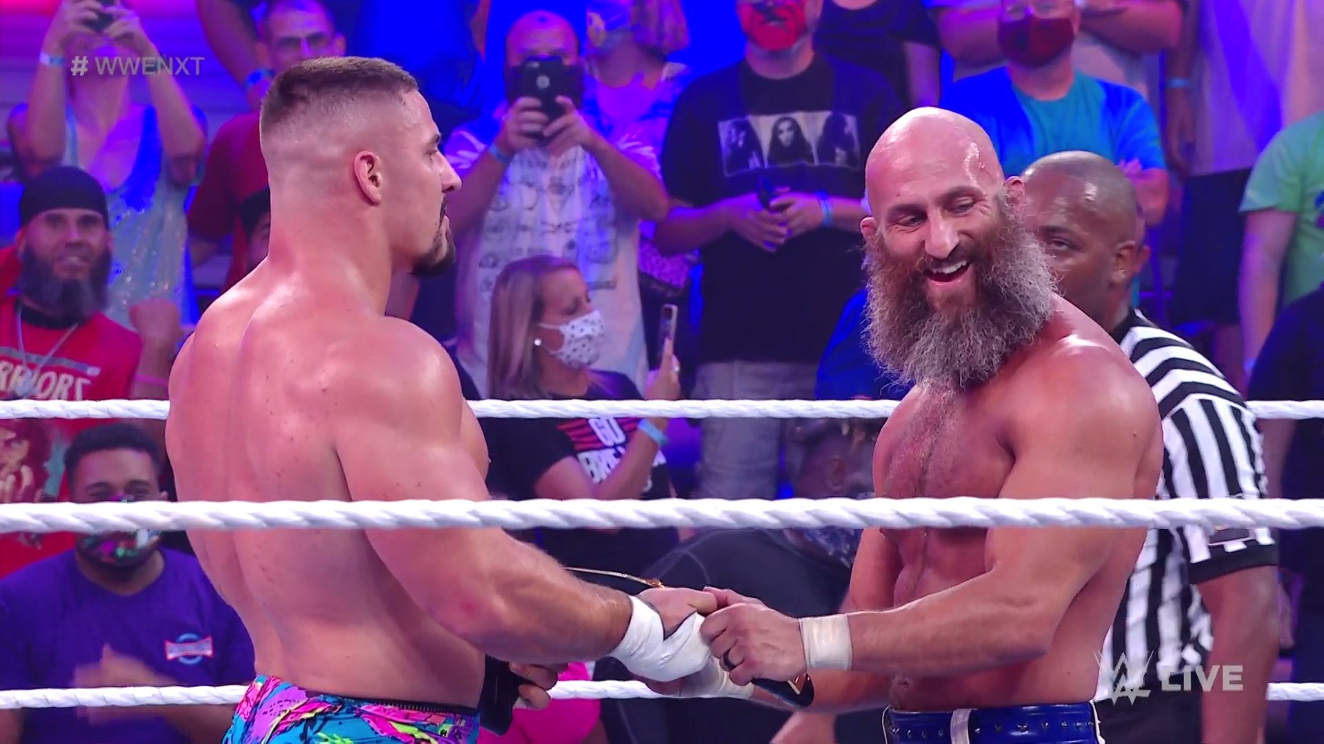 Bron Breakker y Tommaso Ciampa - WWE NXT 2.0