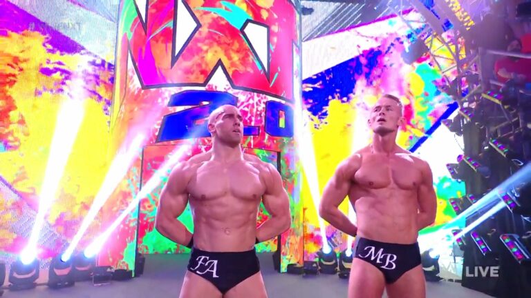 Fabian Aichner y Marcel Barthel de IMPERIUM en NXT 2.0 (14/09/2021) / WWE