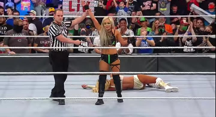 5 × 5: The best and worst of WWE Extreme Rules 2021 6 Liv Morgan and Carmella - WWE Extreme Rules 2021