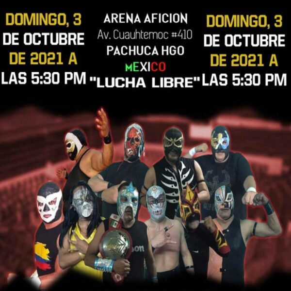 Arena Afición Pachuca 3 de octubre 2021