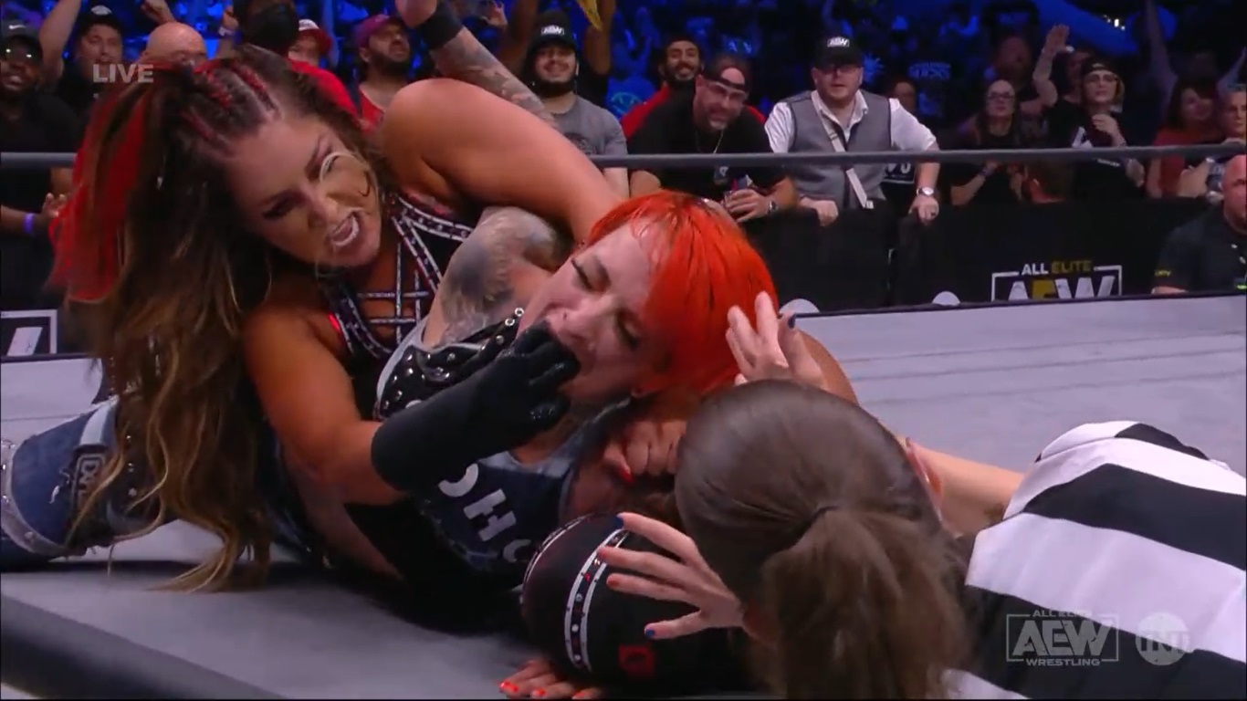 AEW Dynamite Britt Baker Retuvo Ante Ruby Soho Superluchas