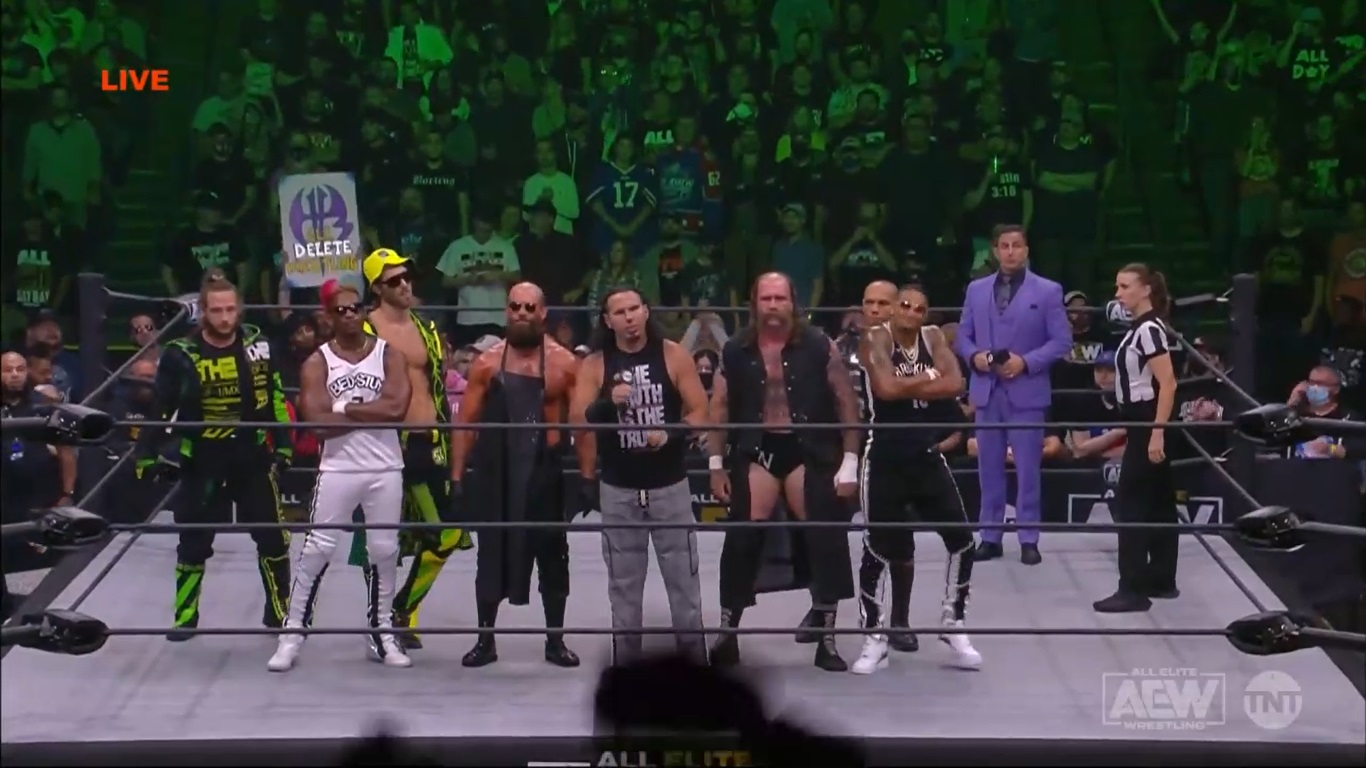 aew dynamite 29.09.2021 the hardy family office