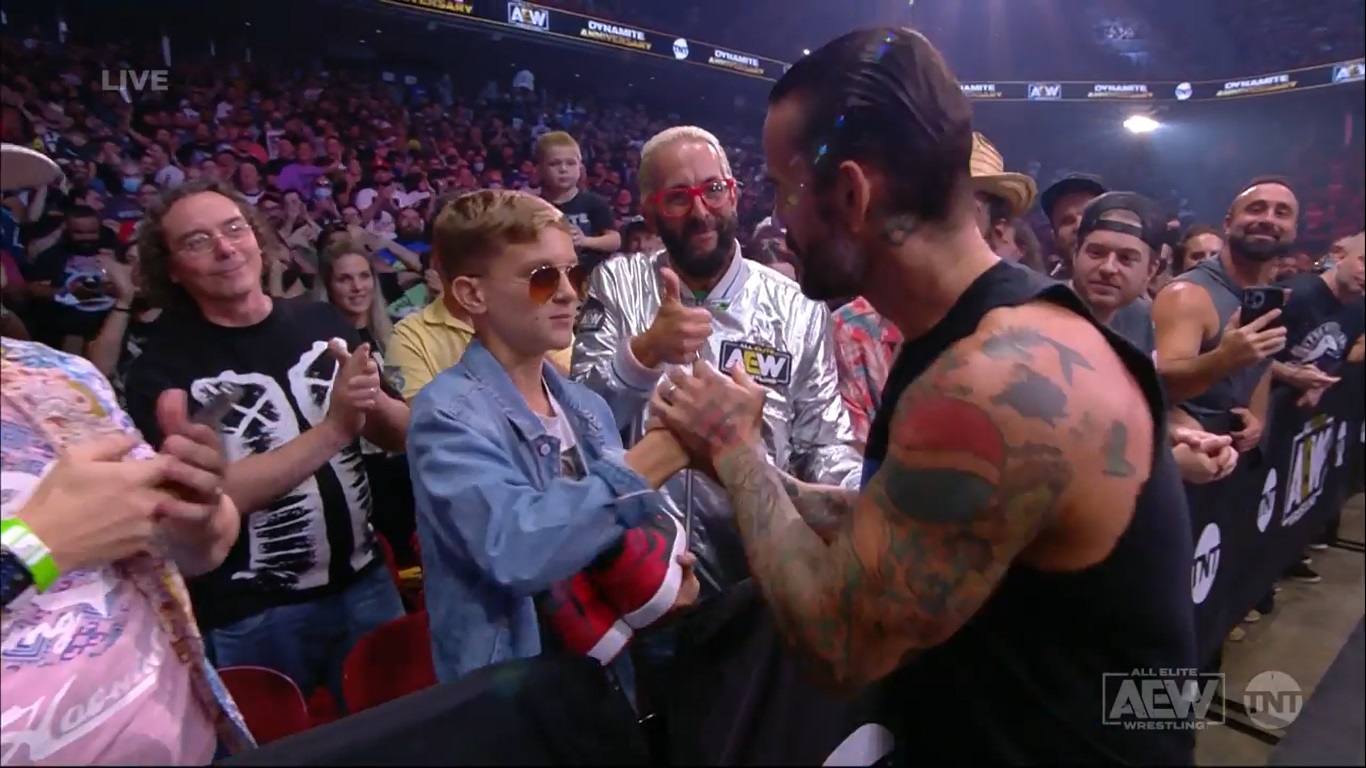aew dynamite 06.10.2021 cm punk niño orange cassidy