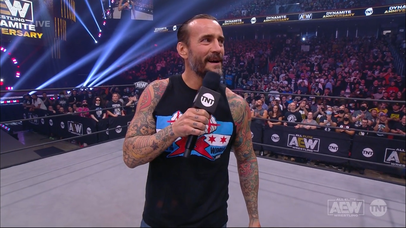 aew dynamite 06.10.2021 cm punk