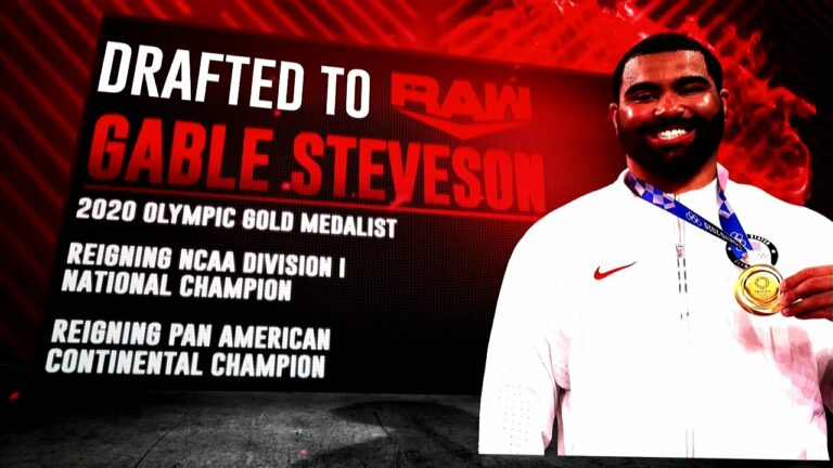 gable steveson draft wwe raw 4 de octubre 2021