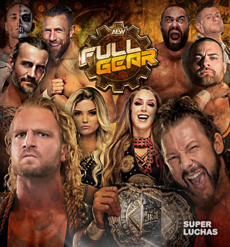 Cobertura y resultados AEW FULL GEAR 2021
